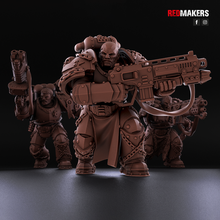 sergeant space knights - single weapons 3d print model - Mito3D