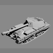 serie de assalto dos namorados bispo arqueiro jogo militar exército tanque do veículo novo miniatura desembarque 3d print model - Mito3D