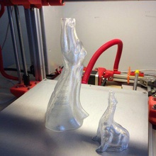 serpente collo vaso casa arredamento spirale il canto del drago 3d print model - Mito3D