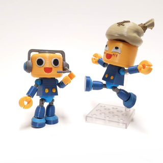 servbot açao modelo kit Megaman homem rock x gundam Gunpla robô figura Capcom brinquedos vídeo jogos 3d print model - Mito3D
