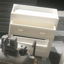 service Chariot tiroir échelle garage rc robot d'exploration diorama miniature 3d print model - Mito3D