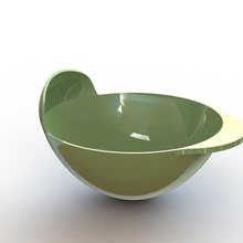 serving bowl home kitchen washing bowls 3d print model - Mito3D