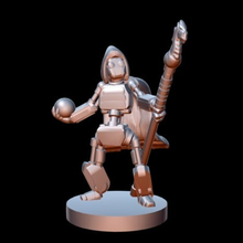 serviteur mage 18mm échelle 28mm jeu plateau jeux société roulette droïde fantaisie Jeu Jeux bande dessinée mech miniature miniatures robot robots jouer rôle rpg science fiction scifi 3d print model - Mito3D