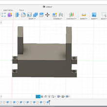 servo bracket architecture 3d print model - Mito3D