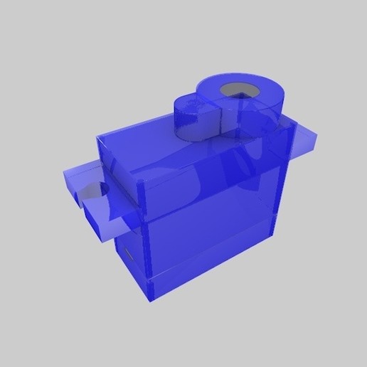 servo motor tool gearset machine parts factory industrial engine gearbox gear box 3D print model - Mito3D