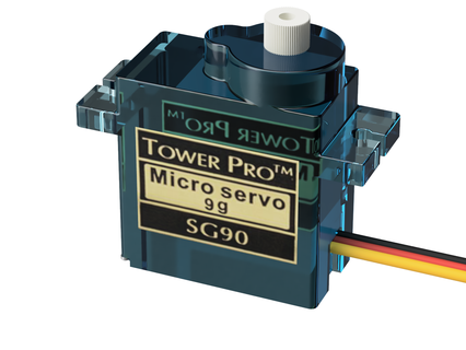 servo motor sg90 scale design robot 3d print model - Mito3D