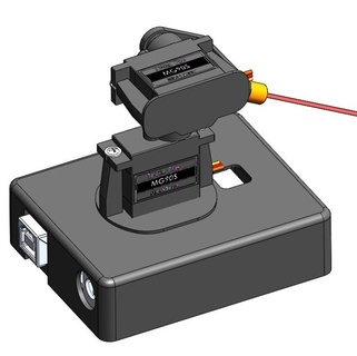 servo operato laser topo controllato arduino mg90s meccanico giocattoli gioco funzionale 3d print model - Mito3D