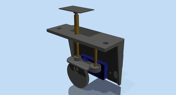 servo uncoupler h0 model railroad making clutch 3d print model - Mito3D