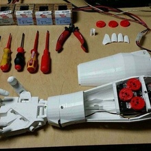 Servo Rad inmoov Robotik 3d print model - Mito3D