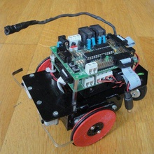 servo roue de robots mobiles divers uc3m le plastique la vallée openscad miniskybot l'éducation 3d print model - Mito3D
