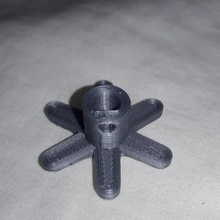 servo-motor de la estrella herramienta accesorio 3d print model - Mito3D