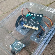 servo destek gadget Robotik robot raspberry pi pyboard microbit bbc arduino 3d print model - Mito3D
