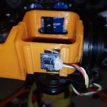 sessão + fpv alexmos suporte Câmera monte gopro quadcopter f450 passatempo 3d print model - Mito3D
