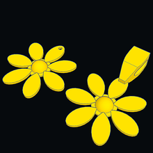 Ayarlamak 16 çiçek takı mücevher kolye küpe 3d print model - Mito3D