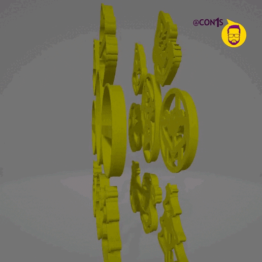 Ayarlamak 8 Cortadores grinch araç Navidad Noel Cortador Galleta torta jim Carrey cindy lu ARALIK AYI 3D print model - Mito3D