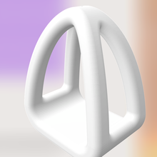 conjunto bell shaped pendientes campana bucles orejas redondeo 3d print model - Mito3D