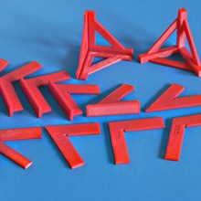 conjunto de naves plazas la herramienta herramientas square artesanía mano útiles en las 3d print model - Mito3D