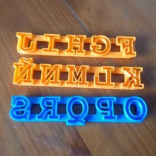 set de cortadores escribir letras impresión conjunto abecedarios gadget corte 3d print model - Mito3D