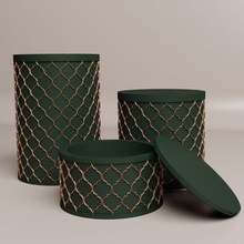 ensemble décoratif boites couvercles bijoux DIY Cas gaine boîte cercueil emballage 3dprint modèle Maroc mode art maison décor 3d print model - Mito3D