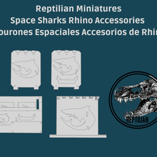 conjunto portas 3d impressão criada reptiliano marca espaço fuzileiros navais jogos modelos miniaturas 3d print model - Mito3D