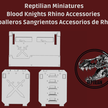 impostato porte 3d stampa creato rettiliano marca spazio marines Giochi Modelli miniature 3d print model - Mito3D