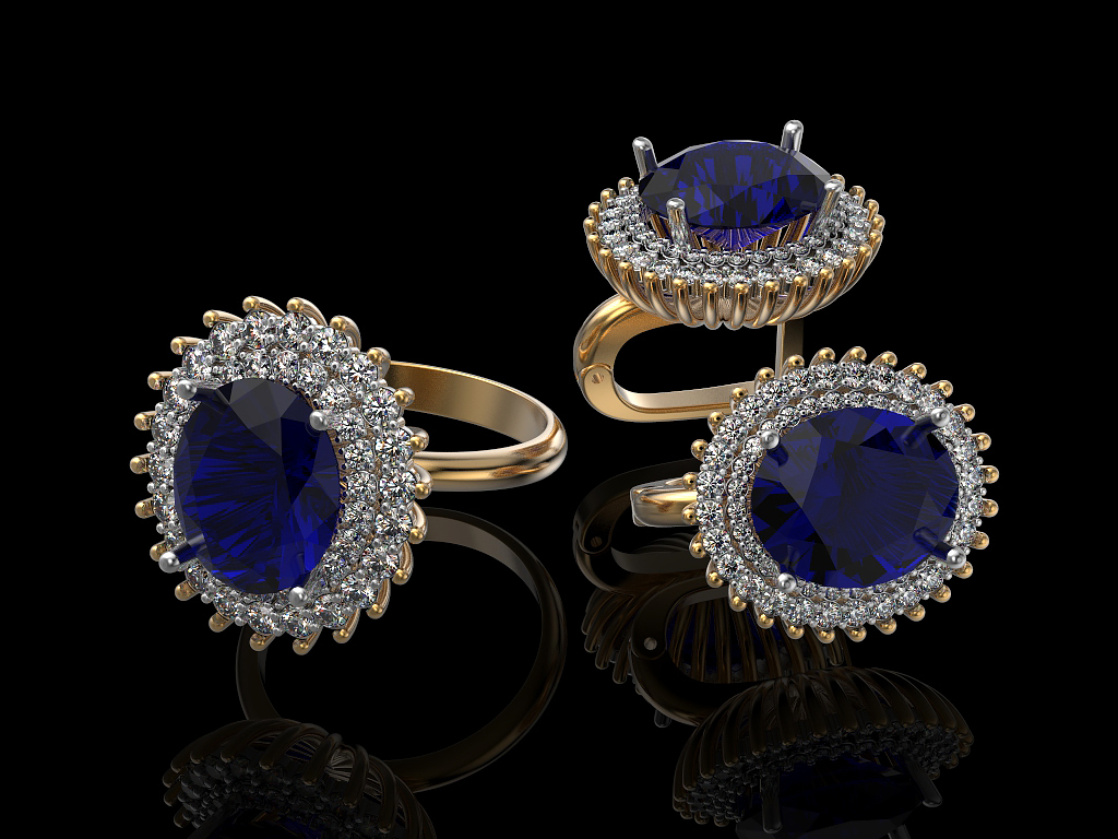 impostato orecchino squillare orecchini donne gioielleria Stampa 3dprinted stampabile anelli design gioiello d'oro moda stampa oro prototipazione argento 3D print model - Mito3D