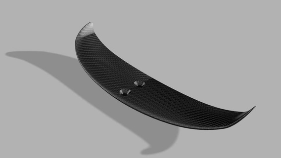 set hydrofoils wings foil hydrofoil 3d print model - Mito3D