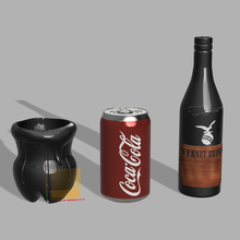 conjunto matero fer cola Fernet coca Coca companheiro fosco Argentina Argentino cultura açúcar fábrica herbalista erva 3d print model - Mito3D