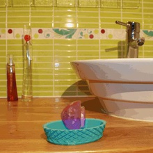 7 yedi eşleşen banyo aksesuarları ayarlayın ev tasarım dizi hat stil pot diş fırçası sabunluk dagomerlin sabun pompası sıvı dispenser soliflore kapı deodorant tealight neopixel nano arduino halka açtı mum maker makinesi zen şiir tuvalet duş jeli çeşme 3d print model - Mito3D
