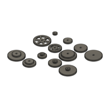 set spur gears module 1 tool mechanism kit 3d print model - Mito3D