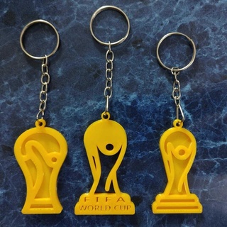 ensemble x3 porte clés clé bague fifa monde tasse Qatar 2022 Argentine Football champion championnat 3d print model - Mito3D