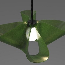 setareh plafond éclairage étoile lumière lustre moderne lampe réfléchir pratique minimal Juhann produit biologique 3d print model - Mito3D