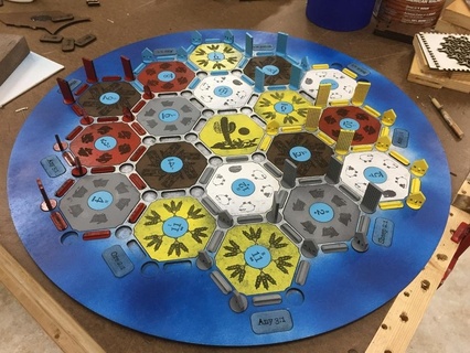 settlers catan board tokens toy game 3d print model - Mito3D