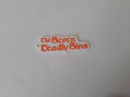 seven deadly sins anime key chain key rings anime keychain seven deadly sins  3d print model - Mito3D