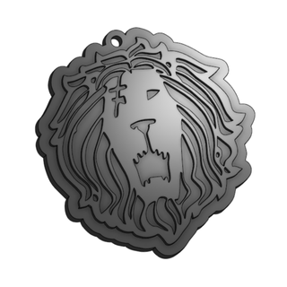 seven deadly sins pride keychain 7ds escanor lion 3d print model - Mito3D