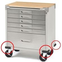seville classics ultrahd 6-drawer rolling cabinet bumper tool tools 3d print model - Mito3D