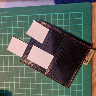 sewable tpu wallet sewing 3d print model - Mito3D
