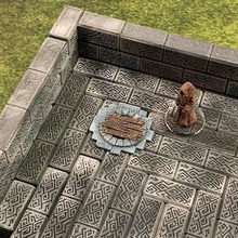 sewer entrance marker variant 28mm32mm scale game toy warhammer fantasy wargaming wargame terrain wargames tabletop scatter rpg roleplaying pathfinder objective mordheim miniatures frostgrave dungeons dragons dnd5e d6modular city boardgames age sigmar 3d print model - Mito3D