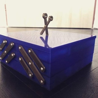 coser caja aguja hogar casa artilugio 3d print model - Mito3D