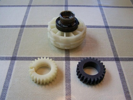 sewing machine gear singer spare parts replacement 3d print model - Mito3D
