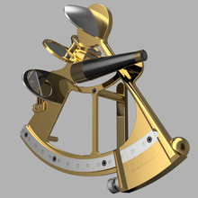 sextant various astronomy geometry navigation physics 3d print model - Mito3D