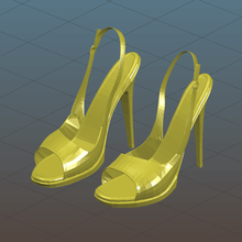 sexy heels - women shoes high remix art hot sexy-girl girl woman sculptures 3d print model - Mito3D