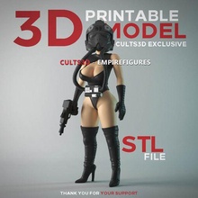seksi imparatorluk pilot 3d print model - Mito3D