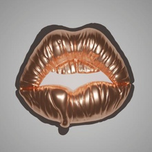 sexy Lippen-Déco-Anhänger Schmuck während Mund sinnlich 3d print model - Mito3D