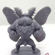 sexy mothman pose 2 moth man cryptid monster dnd 3d print model - Mito3D