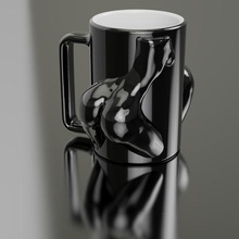 sexy tasse la maison nude art high poly 3d print model - Mito3D