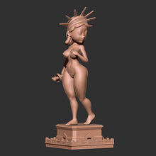 sexy estatua libertad + nsfw versión 3d print model - Mito3D