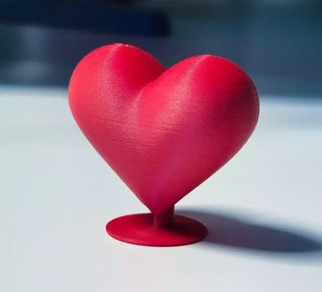 sf corazón Arte san francisco decoración 3d print model - Mito3D