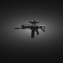sg 552 arma fogo 3d print model - Mito3D