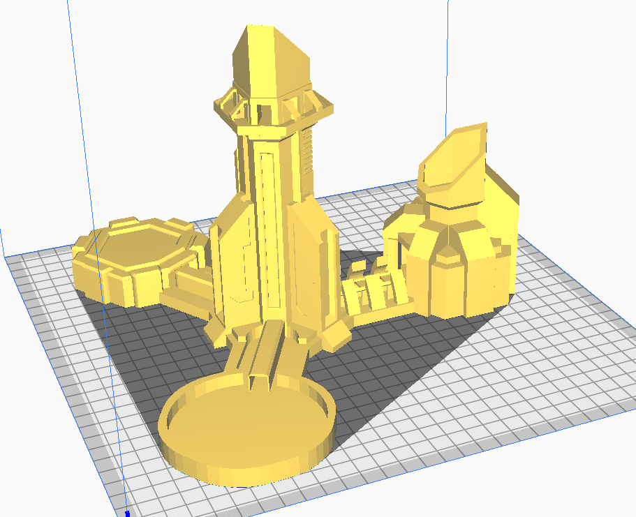 sga antichi avamposto 3D print model - Mito3D